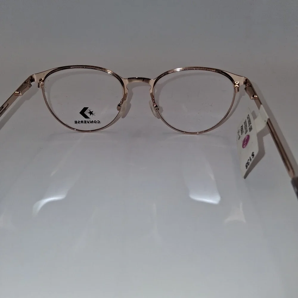 NEW CONVERSE CV1003-51  19 140 MATTE BLACK ROSE GOLD Eyeglasses